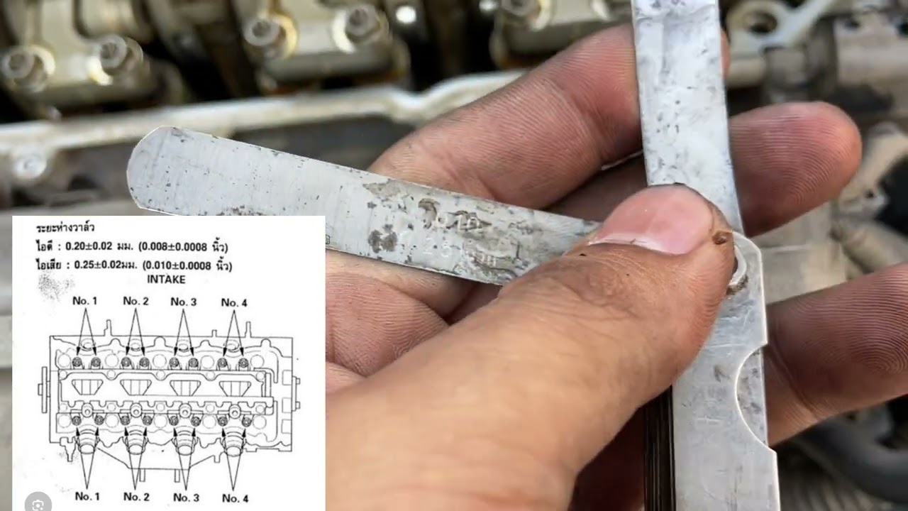 การตั้งวาล์วHONDA JAZZ GE L15A7 จัดทำโดย นายปัณณะพัศร์ ดวงเเก้ว TME 3R 68322310150-9
