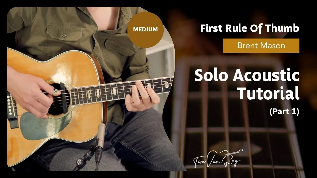 First Rule Of Thumb (Brent Mason) - Tutorial (Part 1)