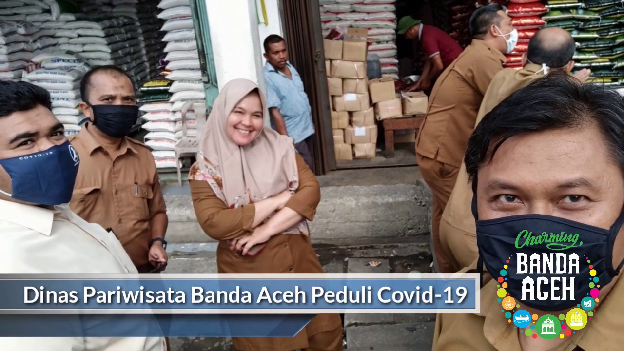 Dinas Pariwisata Kota Banda Aceh Peduli Covid-19 (video kerja dispar )