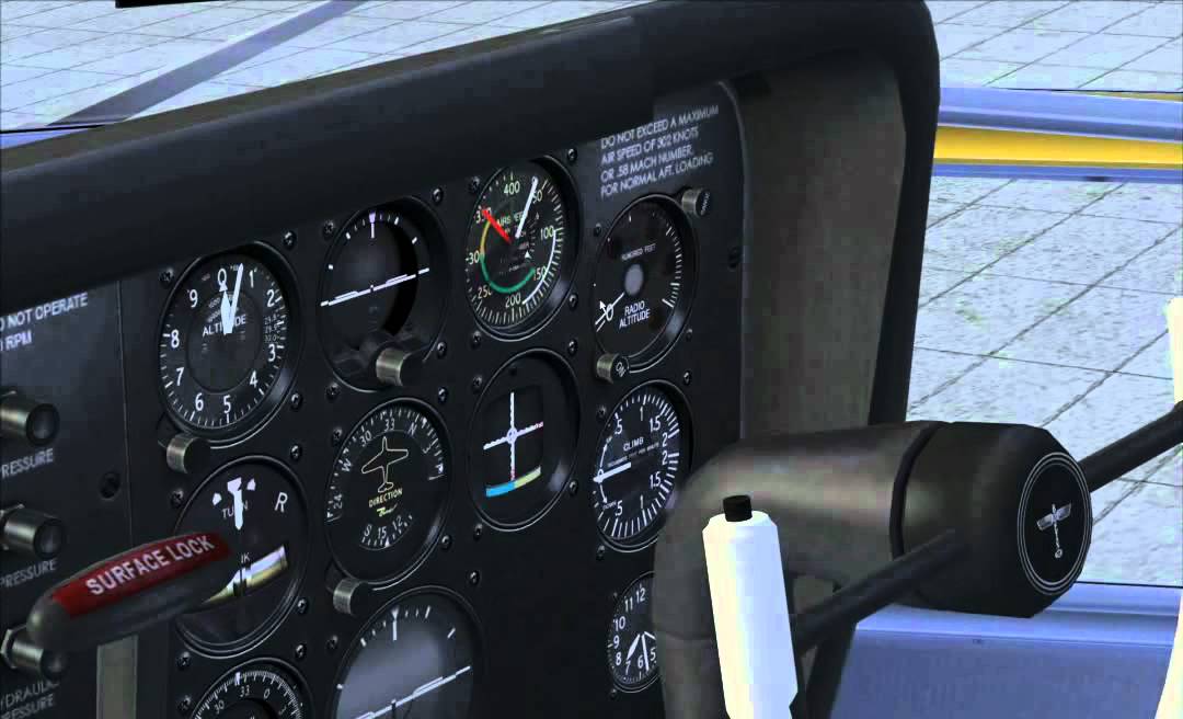 FSX | A2A simulation Boeing 377 Cold and Dark