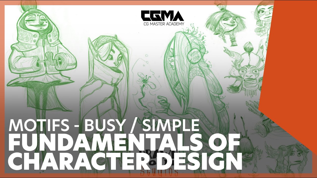 CGMA | Fundamentals of Character Design - Motifs, Busy Simple