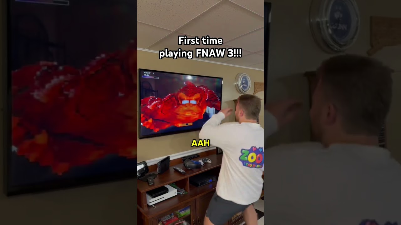 First time playing Five Nights at Wario&rsquo;s 3!!!