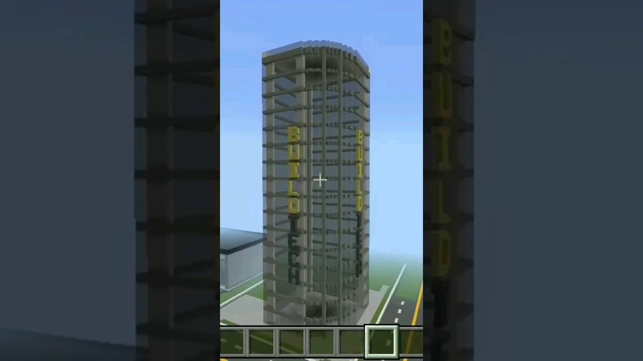 Minecraft Skyscraper #minecraft #gaming #skyscraper #minecraftbuilding #easy #buildingtutorial