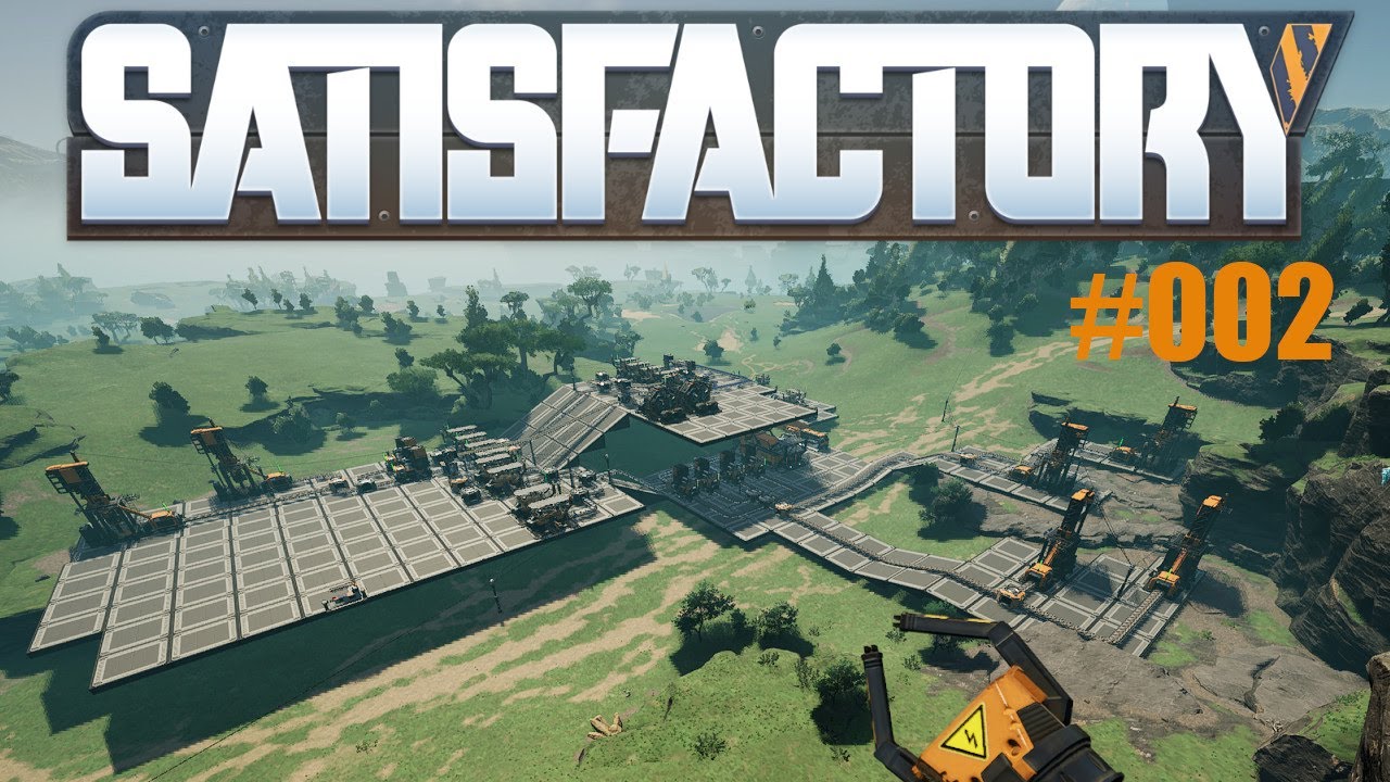 🌍 Satisfactory Lets Stream #002 | MEHR MEHR MEHR 🏭✨