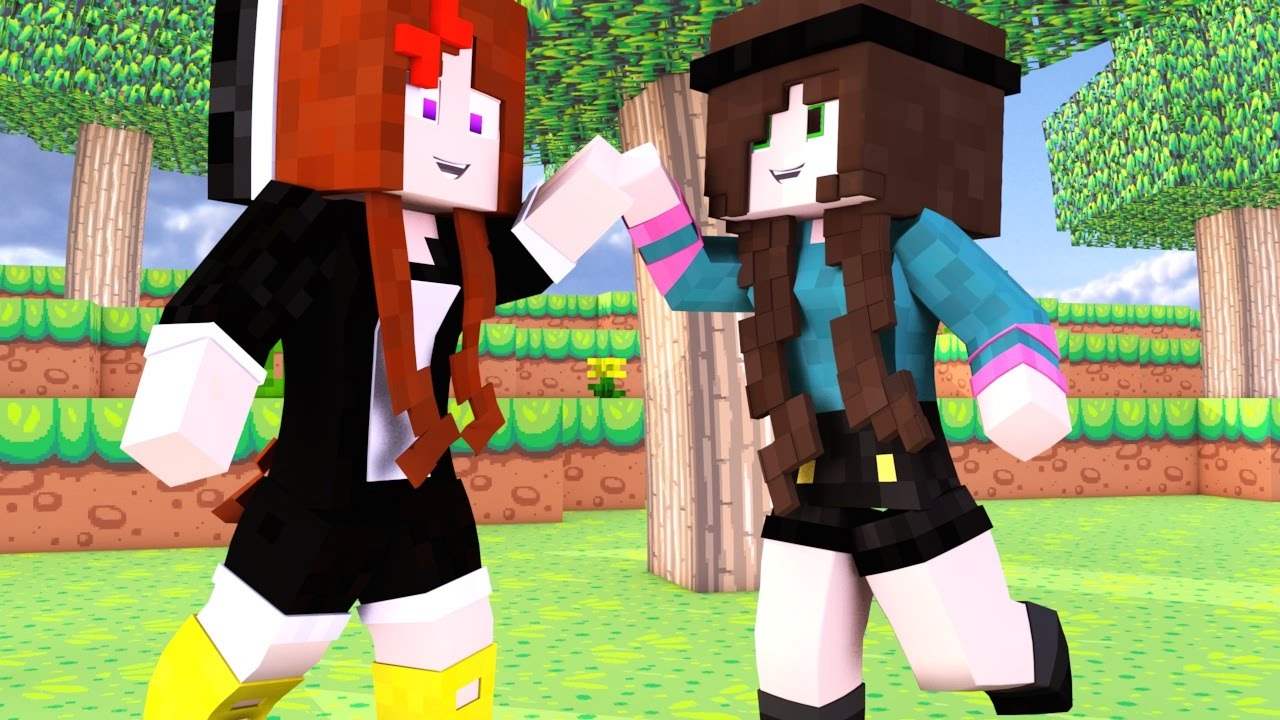 Minecraft: DUAS MENINAS CONSTRUINDO E OLHA NO QUE DEU! (c/Miss)