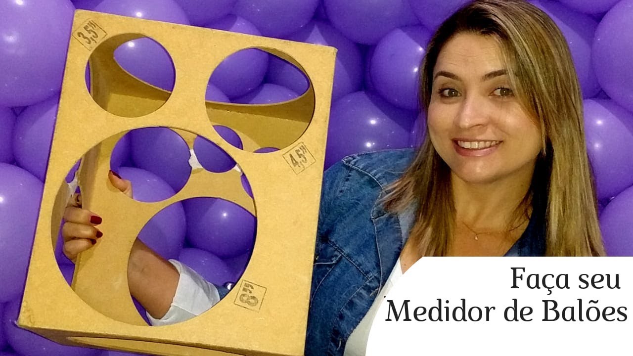 Como fazer medior de balões