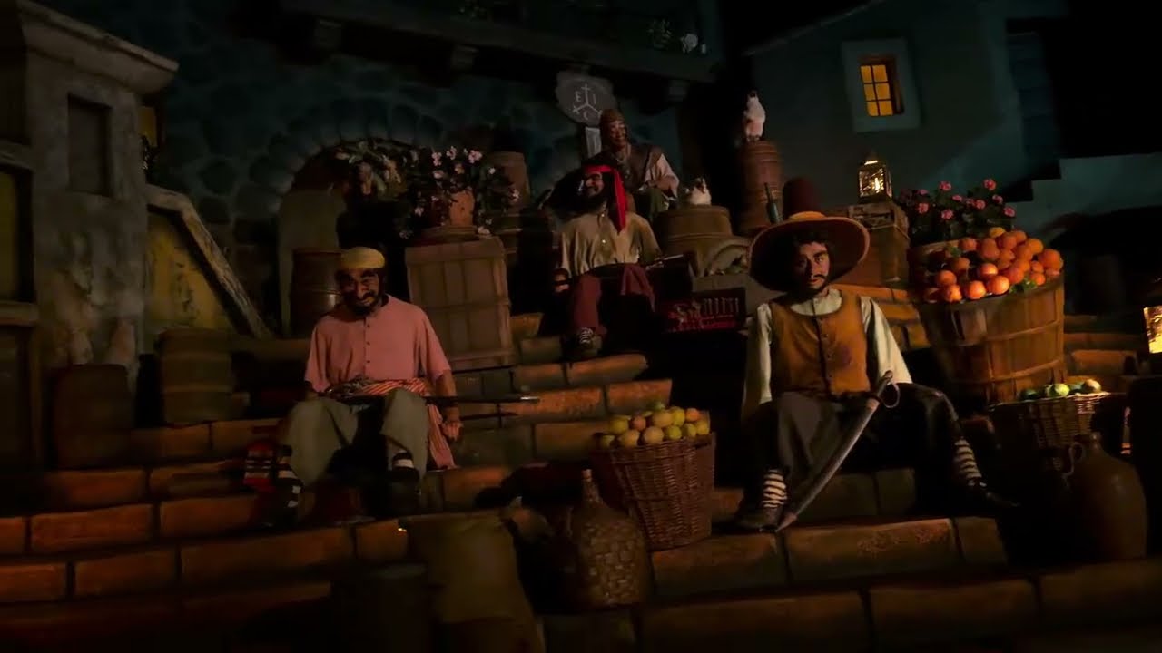 Alone on Pirates of the Caribbean Disneyland 2025 4K