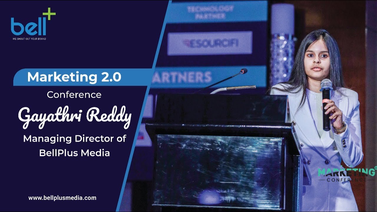 Bellplus Media | Marketing 2.0 Conference at Dubai | Gayathri Reddy talks about DOOH Advertising2022