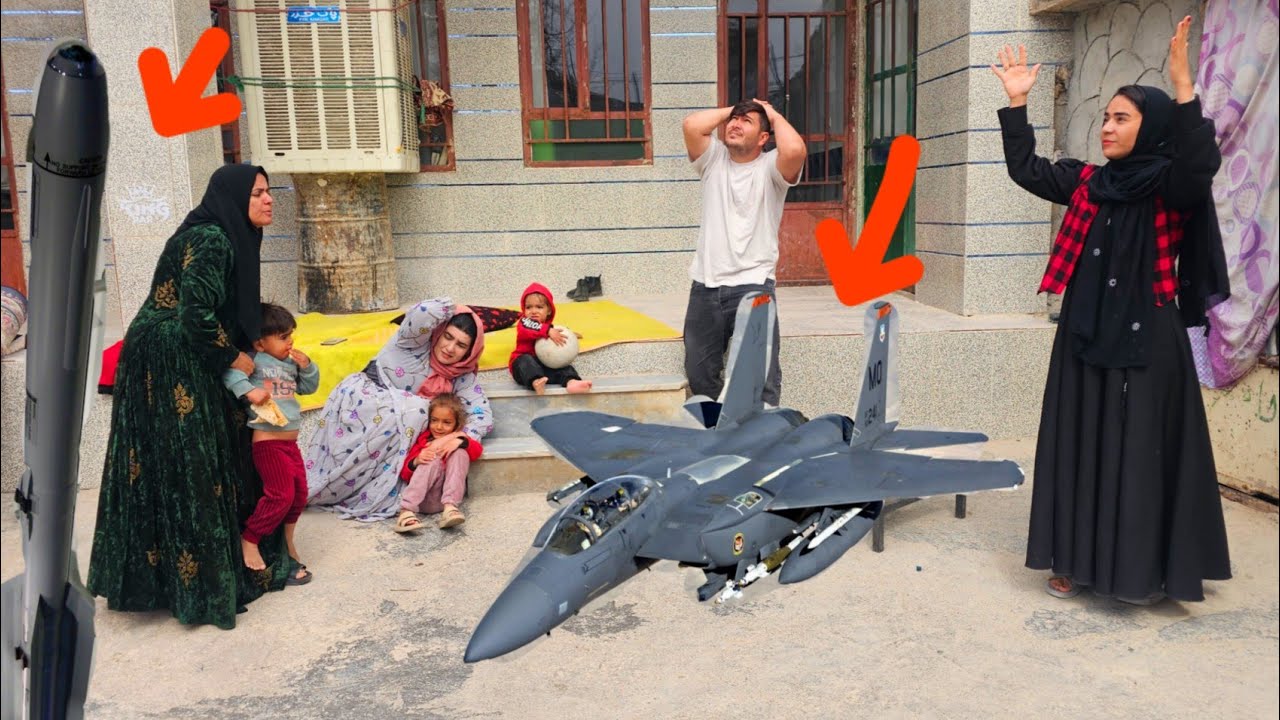 Malik y Maryam defienden a sus hijos en medio de la guerra