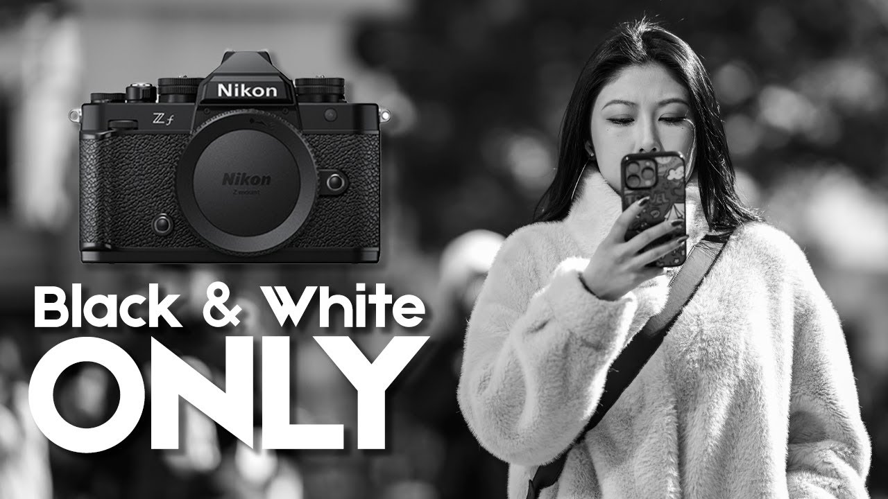 Nikon Zf in Black and White ONLY  #nikonzf #tokyostreet #blackandwhite