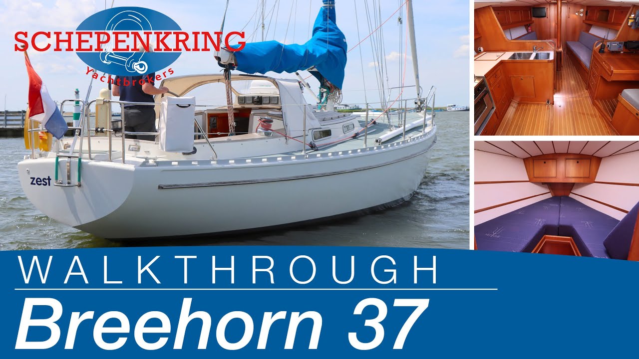 Breehorn 37, Koopmans, for sale | Yacht Walkthrough | @ Schepenkring Lelystad | 4K