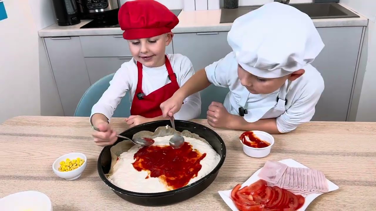 Готуємо смачну піцу🍕