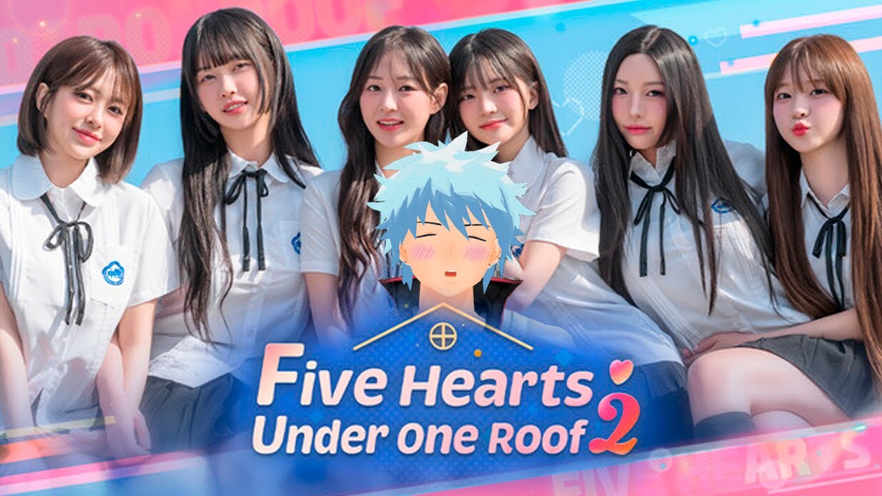 Пять девушек и один я!  Я точно найду ту самую в Five Hearts Under One Roof 2!