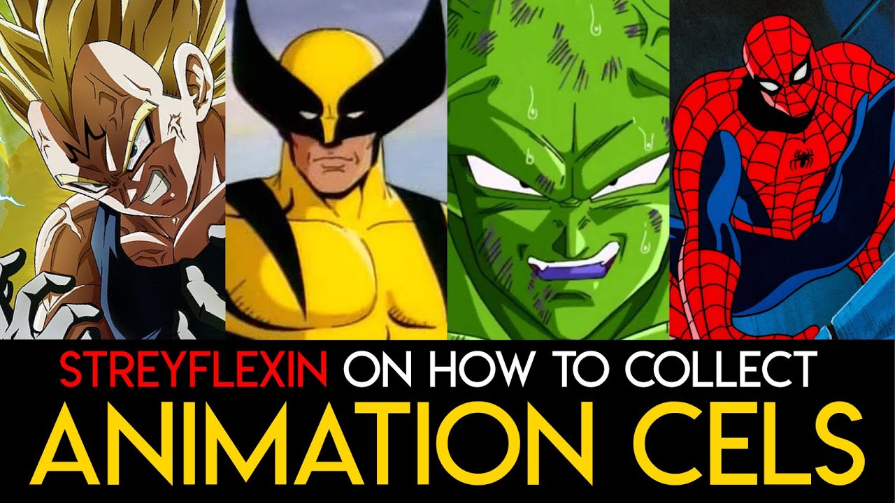 How to Collect and Sell Animation Cels with Streyflexin (Dragon Ball Z • X-Men • Spider-Man)