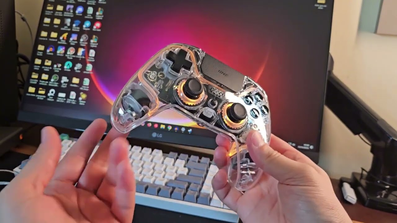 Controle IINE Bastet - Controle para PS4 e PC -  Unbox e primeiras impressões.
