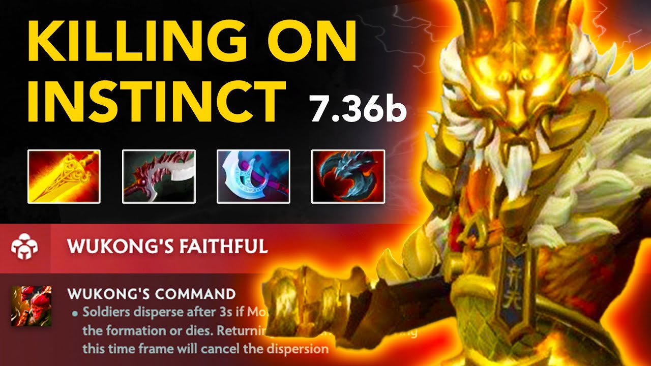Malrine MONKEY KING Mid - Patch 7.36b | Full Gameplay Dota Class