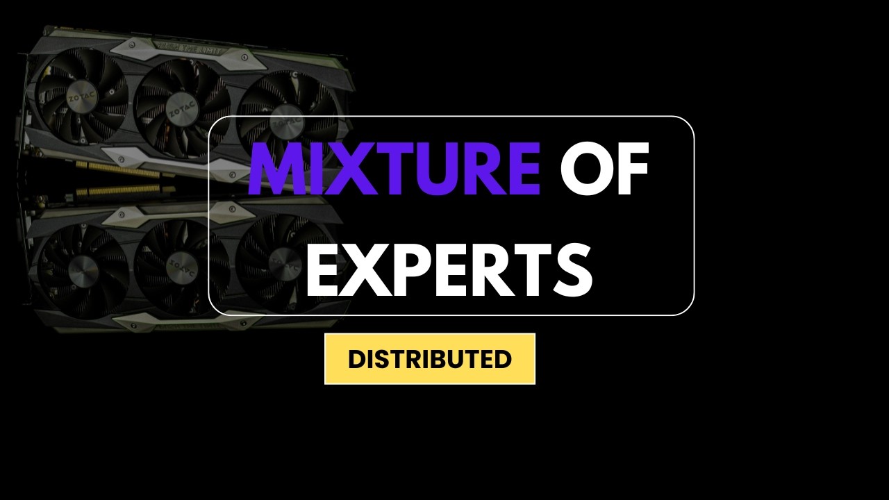 Distributed Mixture of Experts MoE Visualised DeepSeek