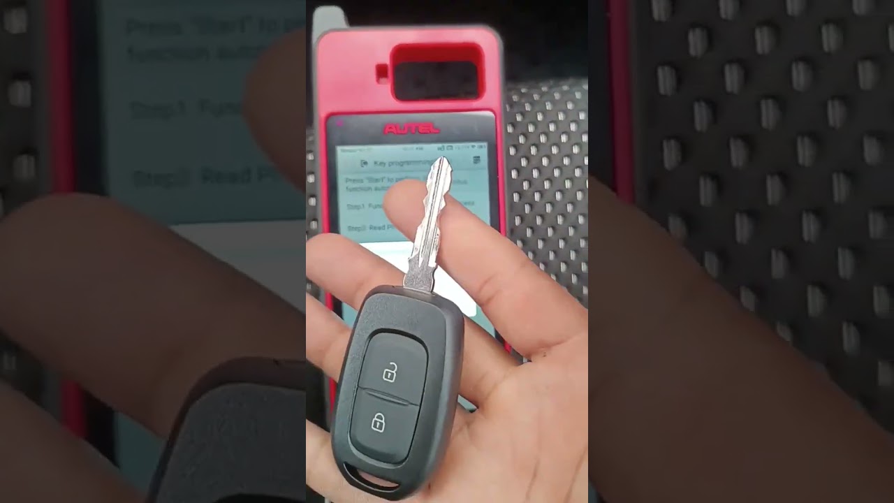 Programación duplicado de llave Renault Sandero con KM100
