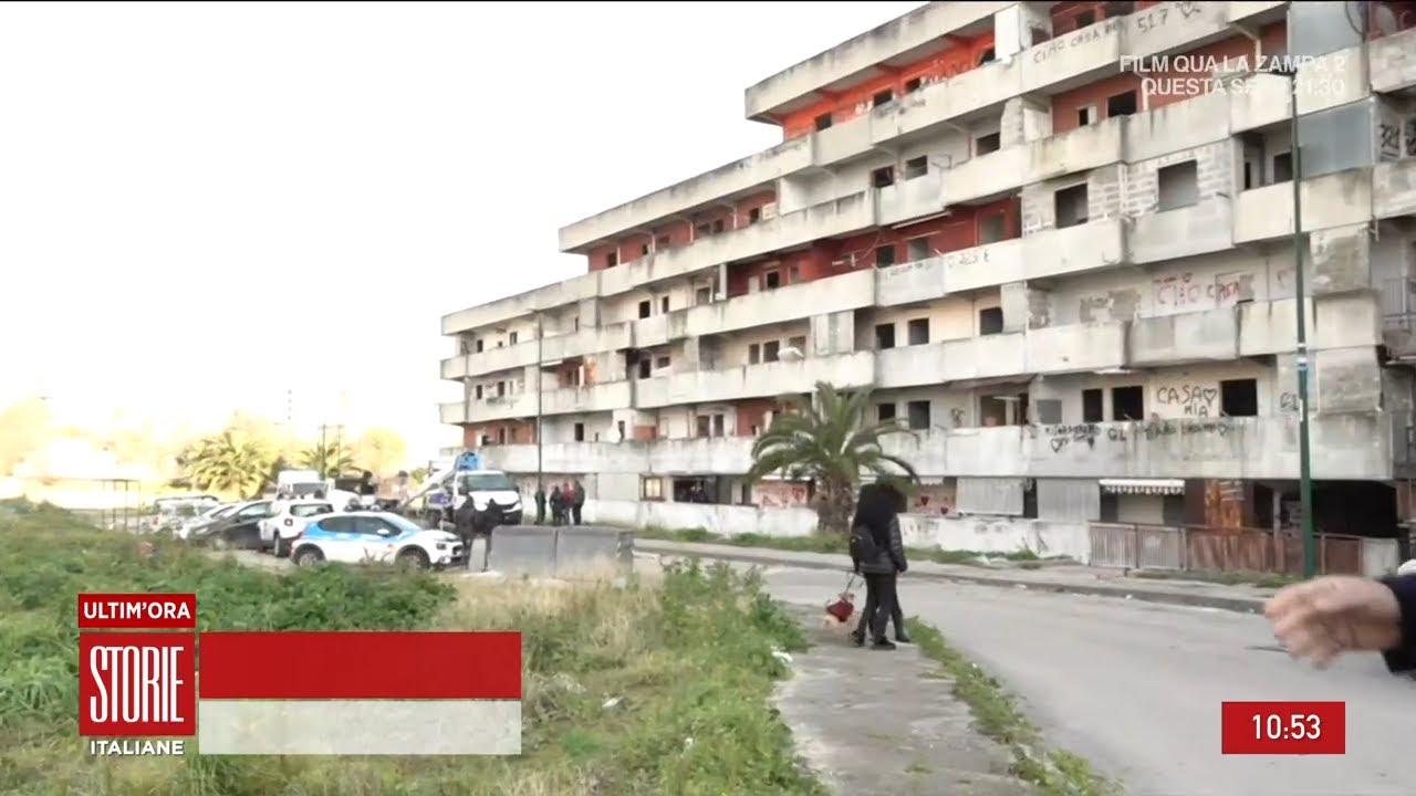Continuano gli sgomberi alle vele di Scampia - Storie italiane 02/01/2025