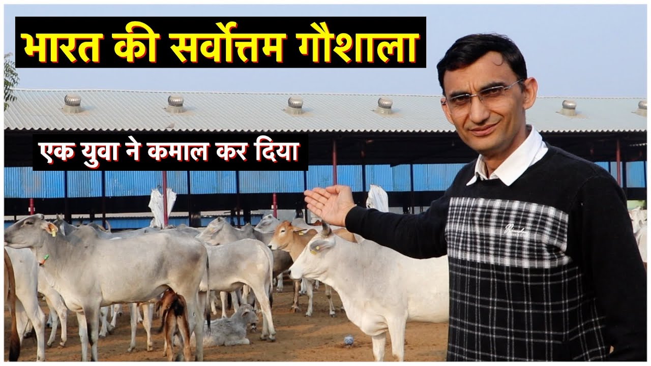 भारत की सर्वोत्तम गौशाला, एक युवा ने कमाल कर दिया, आप भी कहेंगे गौ सेवा हो तो ऐसी ||