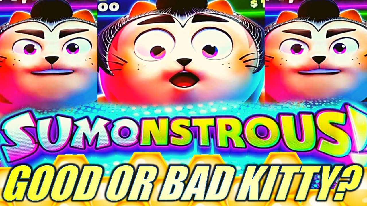 SUMO-NSTROUS WIN!? SUMO KITTY STRIKES! 😺 Slot Machine (LIGHT & WONDER)