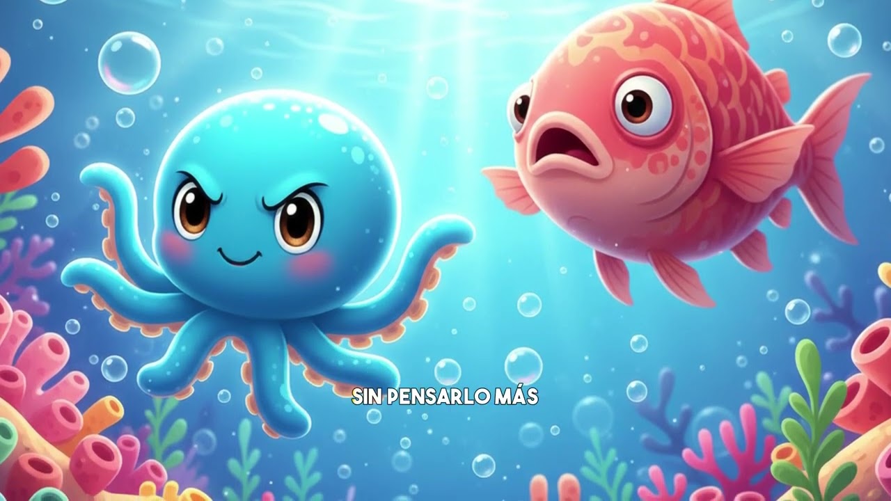 🐙💙 ¿Y si la valentía no hiciera ruido… sino actos?