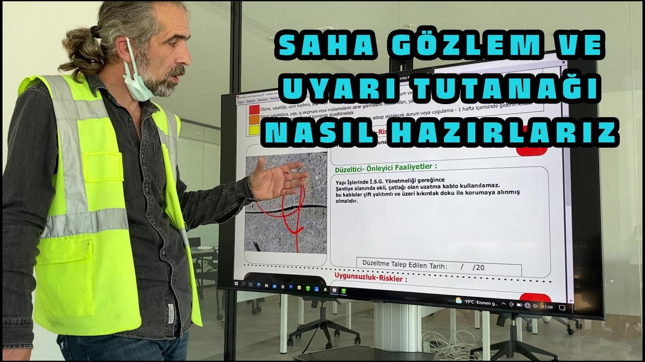 SAHA GÖZETİM VE UYARI TUTANAĞI NASIL HAZIRLANIR ?
