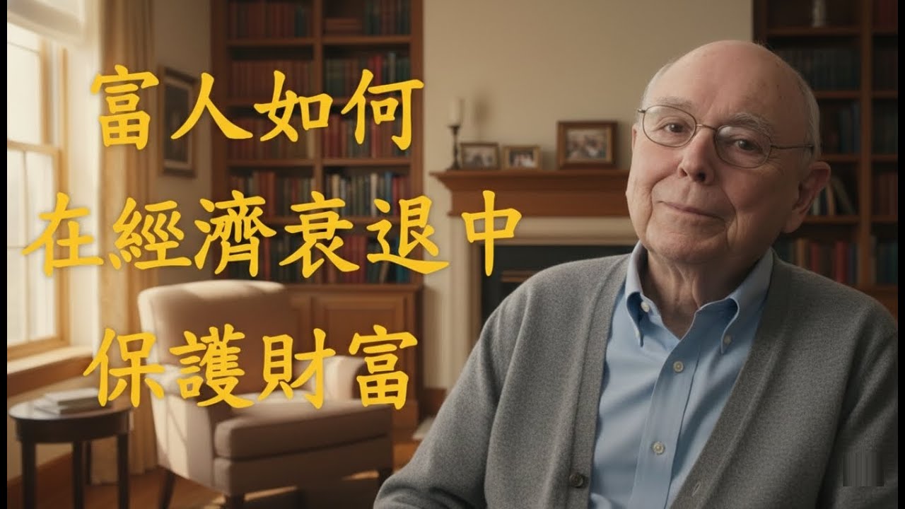 查理蒙格|Charlie Munger：富人如何在經濟衰退中保護財富