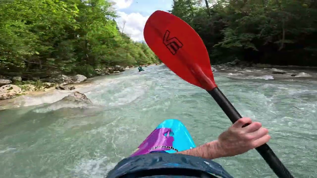 Koritnica Kayaking-a Soca tributary