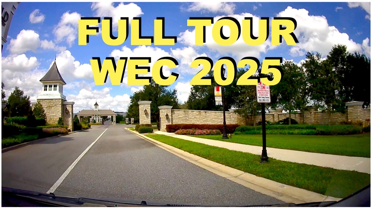 Ocala Florida:  Equestrian Center Ocala: Full 4K Driving Tour | September 2025
