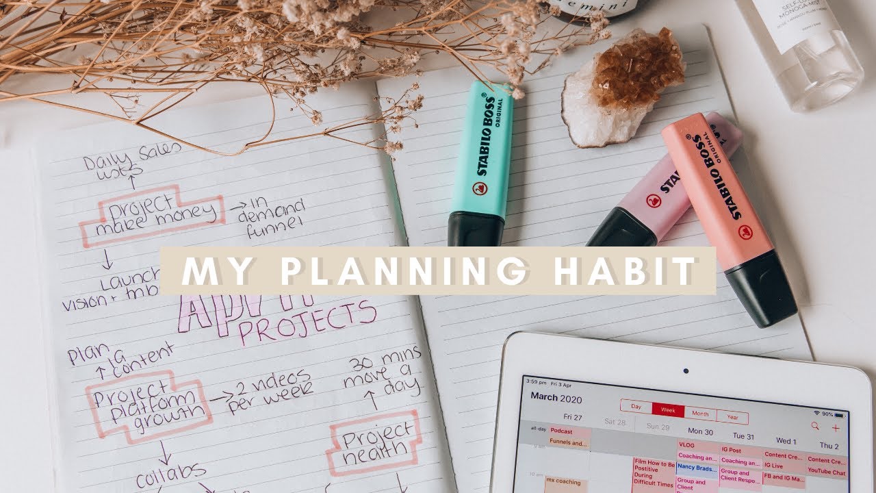 the planning habit that is changing my life: my new goals