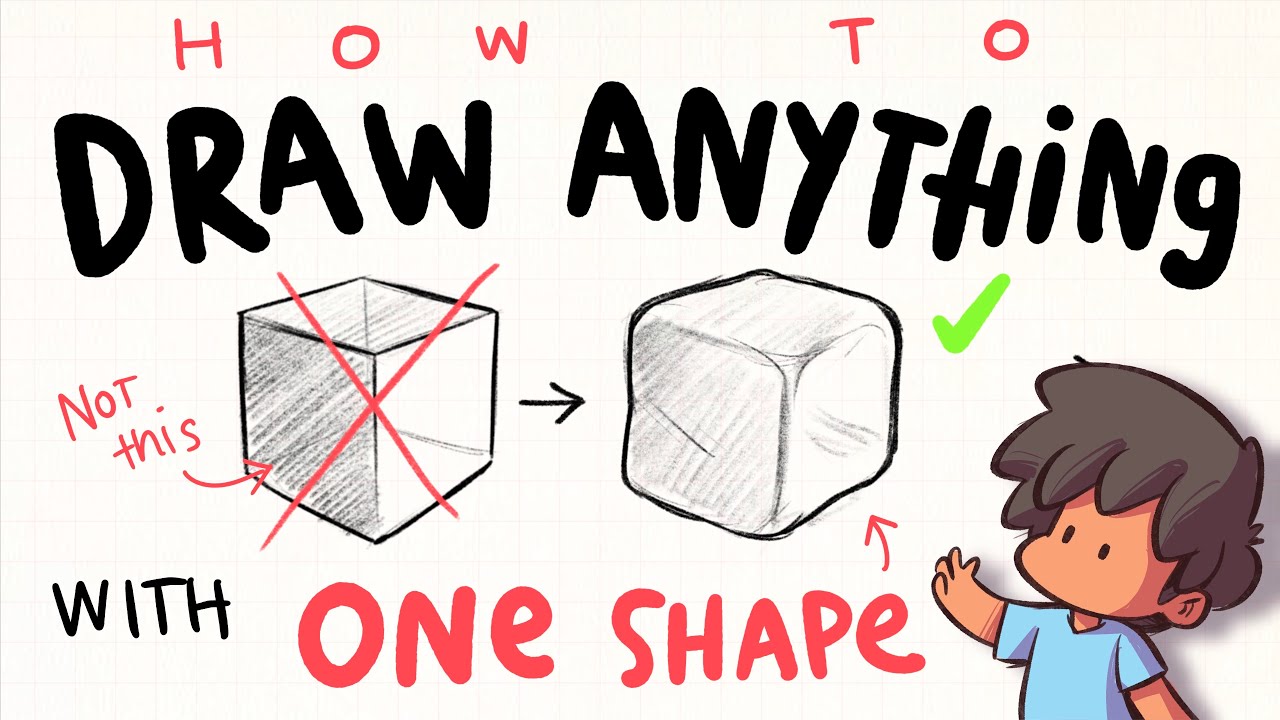 How to LITERALLY Draw Anything? (With a Box!)