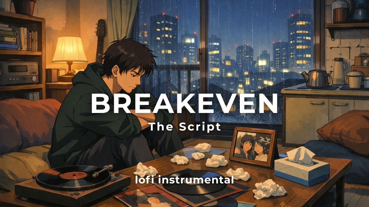 Breakeven - The Script [lofi instrumental by CloudMelody]