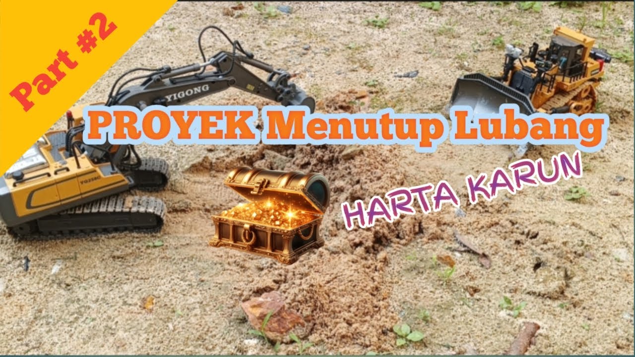RC Kontruksi|Proyek Menutup Lubang|Harta Karun|@rcborneocoal 