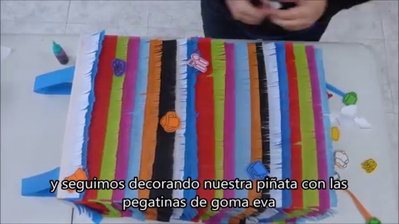 Como hacer un disfraz de Piñata para carnaval