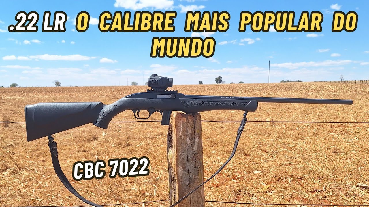 Rifle .22 Lr CBC 7022 O Calibre mais Popular do Mundo
