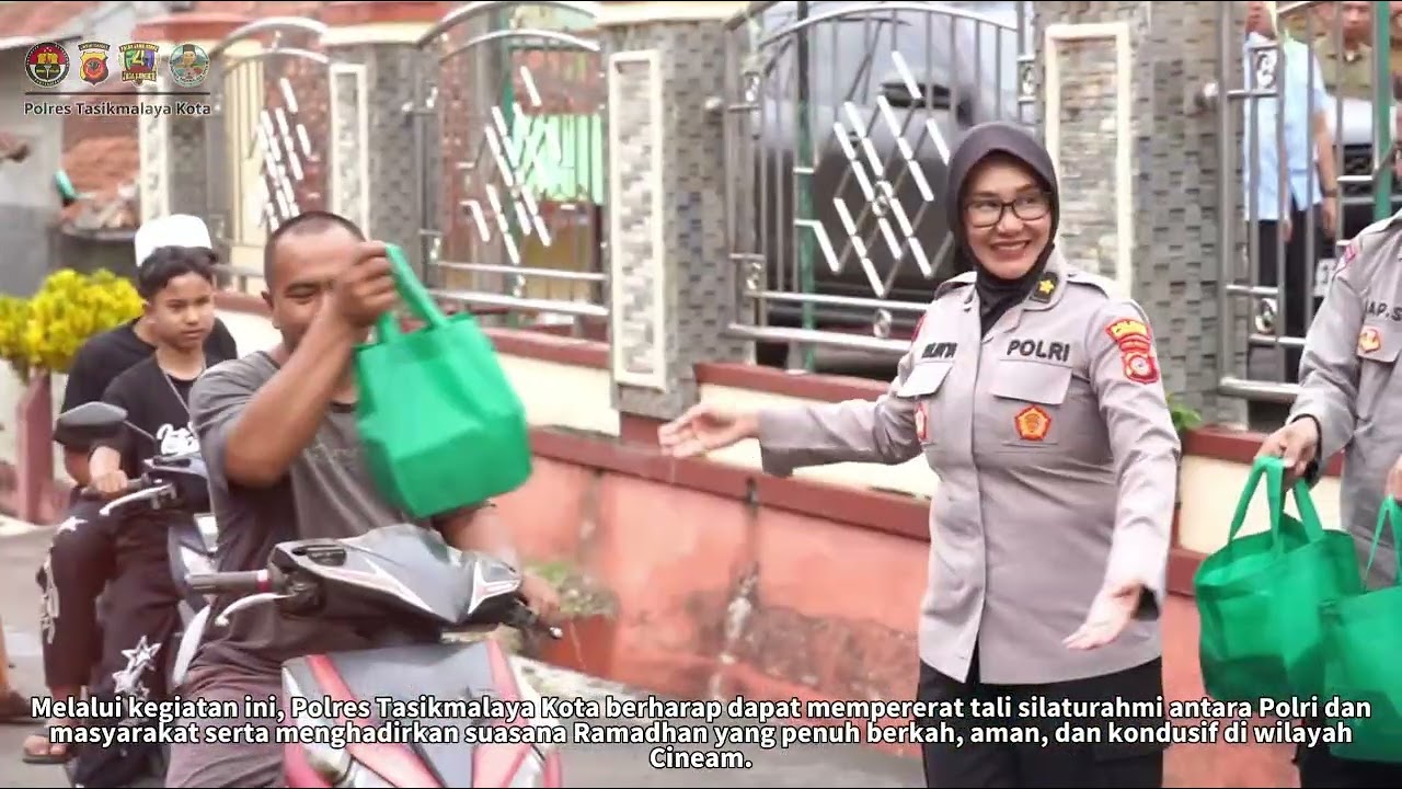 POLRI PRESISI BERBAGI POLRES TASIKMALAYA KOTA