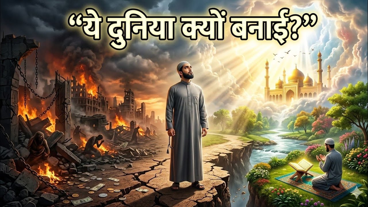 ये दुनिया क्यों बनाई? इंसान का असली मकसद जानकर हैरान रह जाओगे!