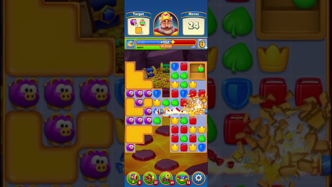 Royal Match Gameplay Walkthrough Level 471-475