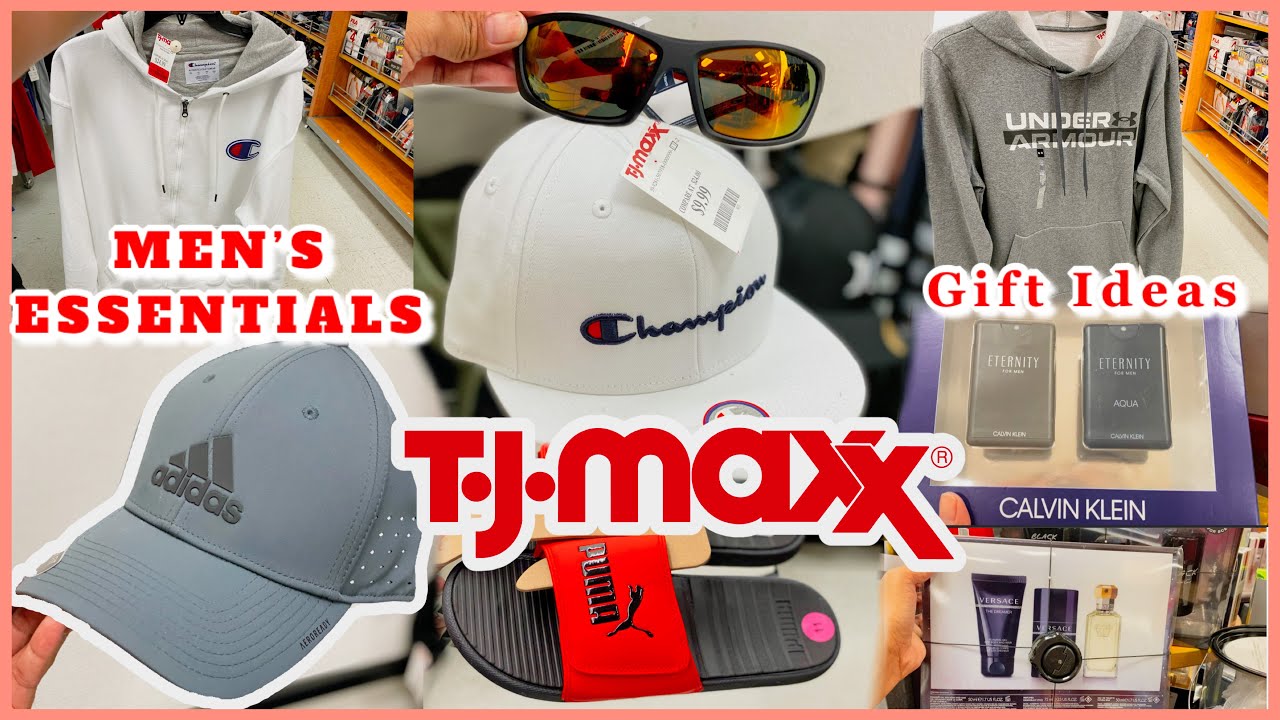 TJMAXX SHOP WITH ME❤️MEN'S ESSENTIALS & CHRISTMAS GIFT IDEAS* CLEARANCE SALE RED TAG FINDS‼️🛍