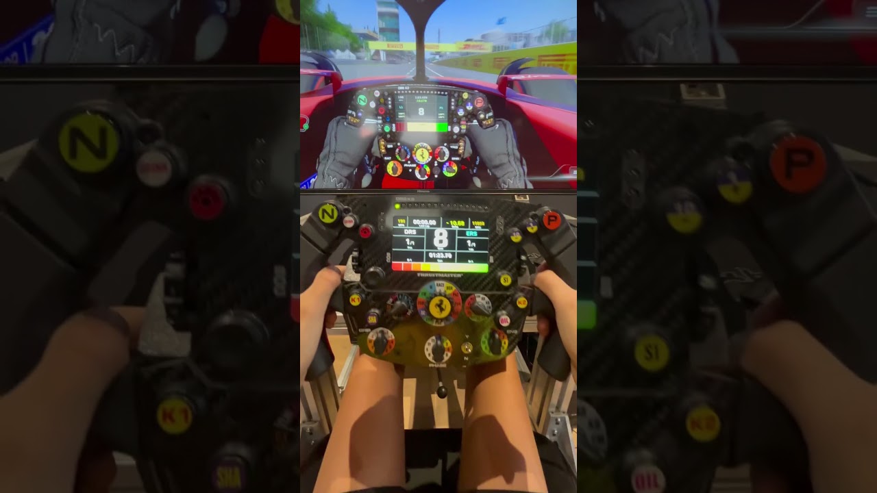 Thrustmaster Ferrari SF1000 edition. #granturismo7 #gt #thrustmaster #sf1000 #f1