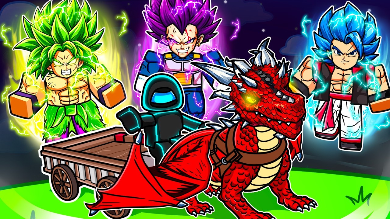 100% Completing Roblox Anime Rails Only As Saiyans