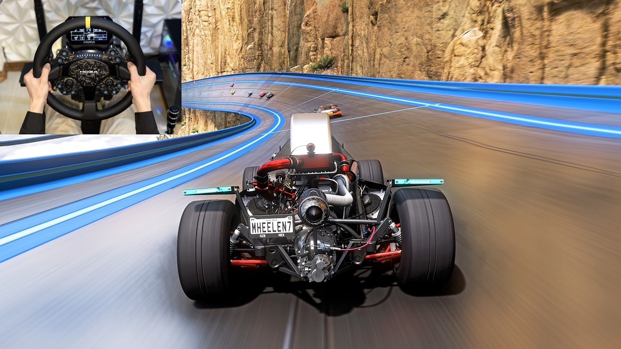 1170HP 2JETZ  Racing Hot Wheels Forza horizon 5  |Steering Wheel Gameplay