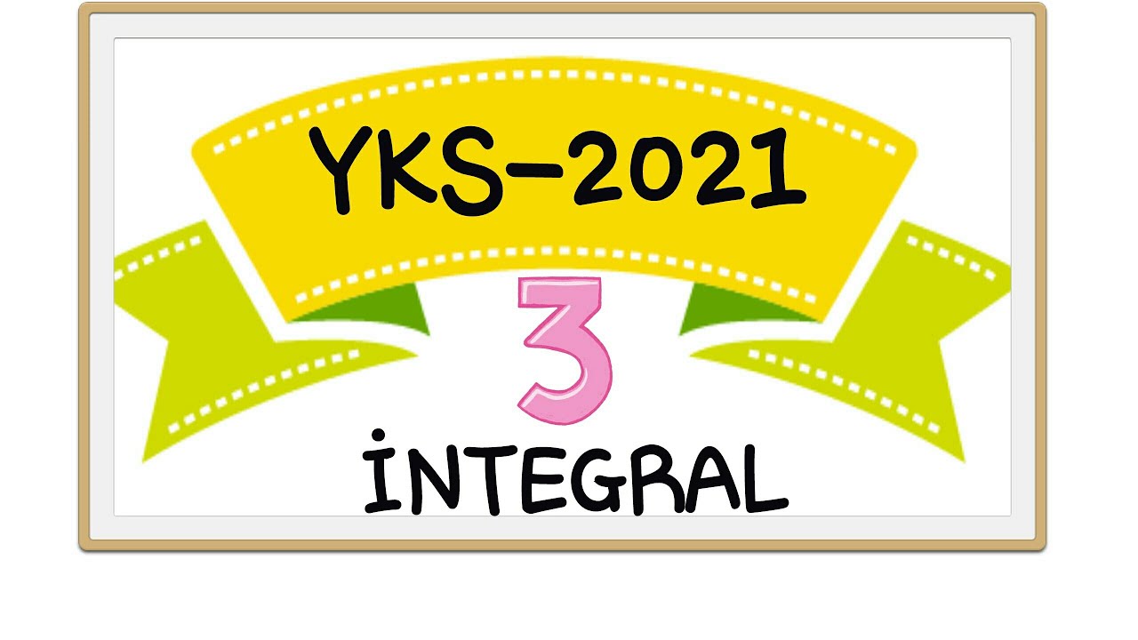 #2021YKS AYT MATEMATİK SORU ÇÖZÜMLERİ-İNTEGRAL TEST.3 #LTİ #PDF