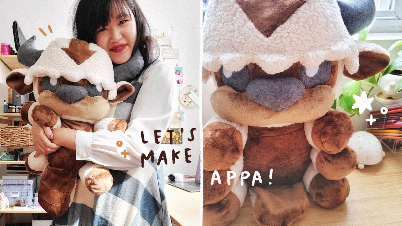 yip yip! ☁️ let's sew a sky bison plushie from Avatar the Last Airbender ❤️