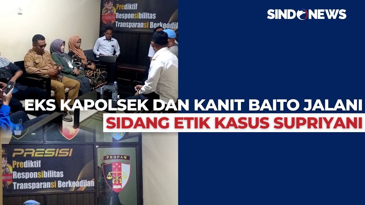 Diduga Minta Uang Damai Rp50 Juta ke Supriyani, Eks Kapolsek dan Kanit Baito Jalani Sidang Etik