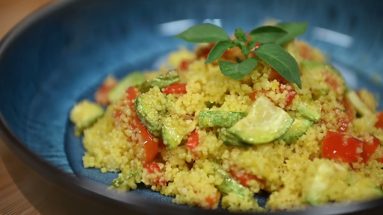 Verduras, cuscús y sol: la mezcla perfecta para los días de playa