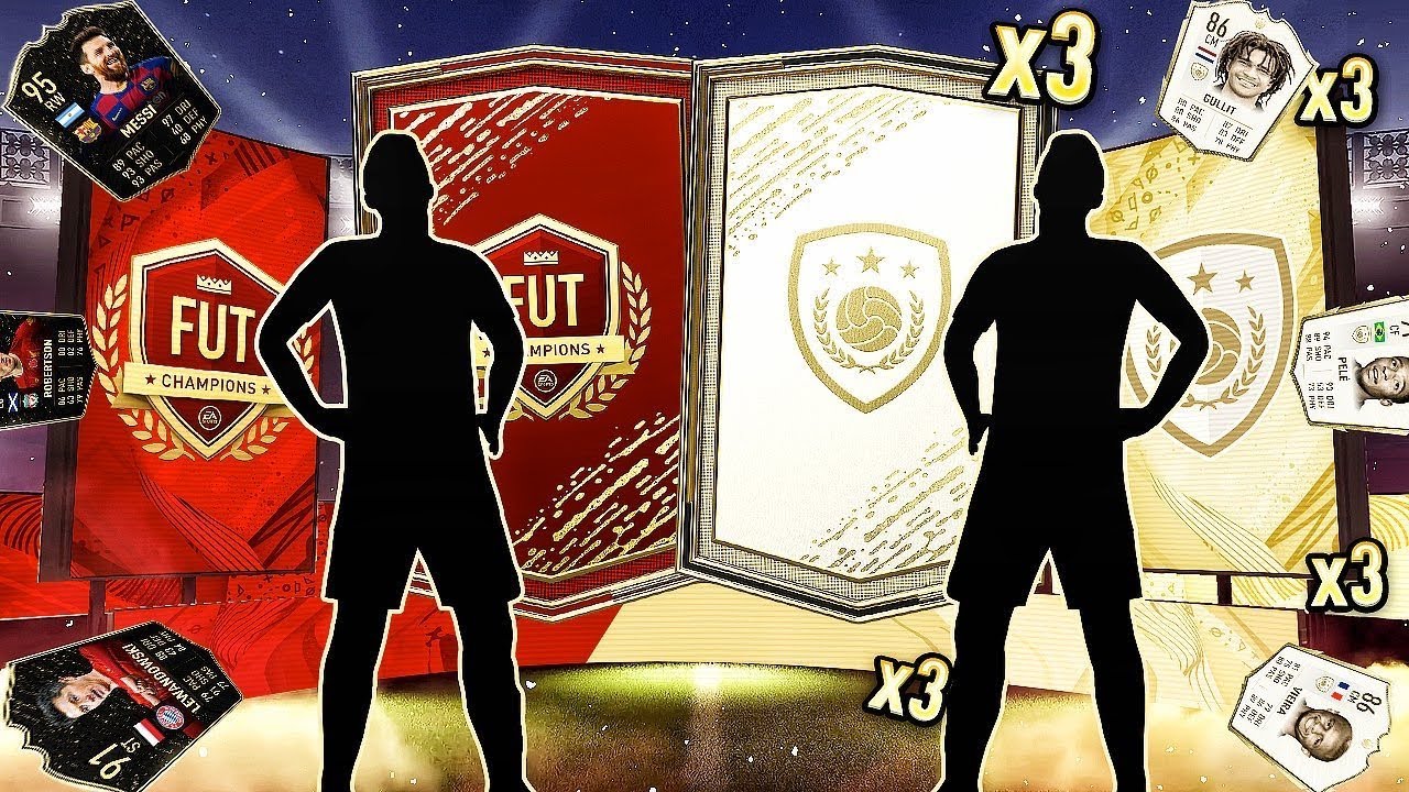 WOW!! ULTIMATE TOTW PACK & 3 BASE ICON PACKS!!! FIFA 20 Ultimate Team