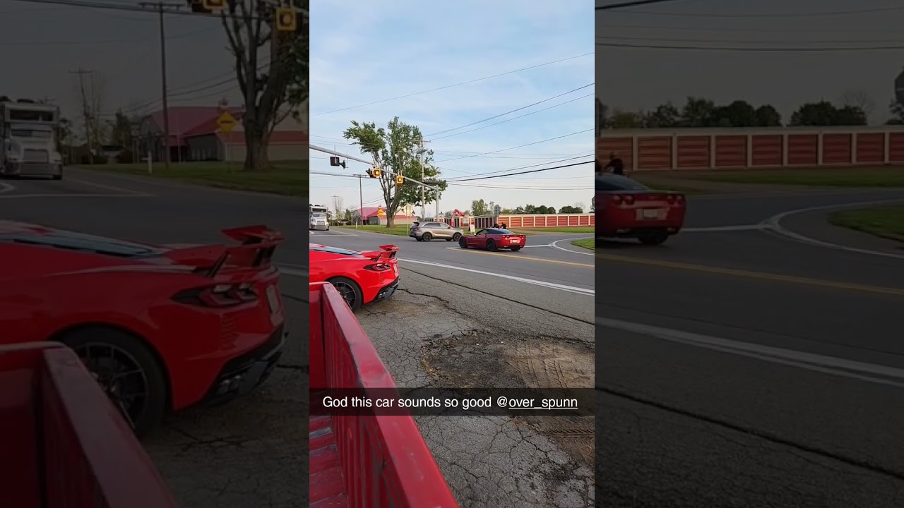 Long tubes & x pipe to Corsa extreme mufflers! C6 Corvette