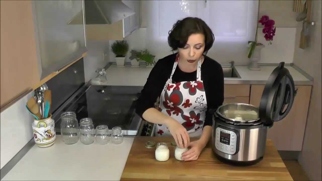 Как приготовить йогурт в электрической скороварке Instant Pot IP-DUO